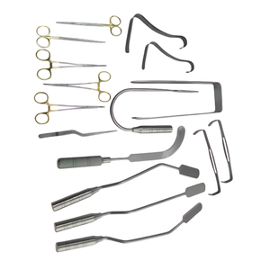 Juego de Instrumentos Quirúrgicos para Aumento de Senos, 16 Piezas, Acero Inoxidable, Kit de Cirugía Plástica Manual, Certificado CE ISO13485 Ariston - Product Image 1