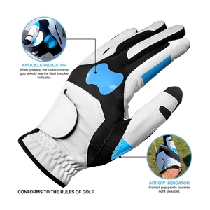 Hardihood International - Guantes de Golf Personalizables, Duraderos, con Palma de Cuero y Diseño Antideslizante para Principiantes y Profesionales - Product Image 4