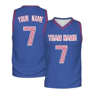 Wholesale 2026 New Style Breathable Custom Sublimation Printed Youth Basketball Jersey 100% Polyester <b>Slim</b> Fit for Sale - Product Image 6
