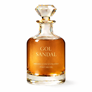 Aceite de Perfume Concentrado (Attar) Gol Sandal de Alta Calidad, 50 Gramos, Sin Alcohol, Unisex, Fragancia Duradera - Product Image 1