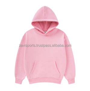 Sweats à capuche pour enfants avec logo personnalisé, vente en gros de sweats à capuche surdimensionnés pour enfants, sweats à capuche unis pour enfants, sweats à capuche pour enfants de couleur unie - Product Image 5
