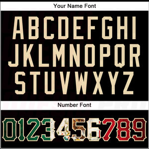 Maillot de baseball authentique personnalisé noir vintage avec drapeau mexicain et crème, impression par sublimation, logo, marque d'équipe, vêtements de sport - Product Image 6