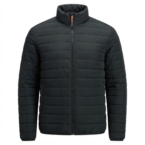 Custom <b>Men's</b> Bubble Puffer <b>Coat</b> Premium <b>Winter</b> Jacket <b>Warm</b> Insulated Padded Windproof Stand Front OEM ODM Wholesale Factory - Product Image 4