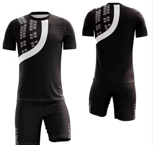 ชุดยูนิฟอร์มฟุตบอลแบบกำหนดเองใหม่ปี 2026 สำหรับทีมชาย เสื้อและกางเกงขาสั้นพร้อมพิมพ์โลโก้ คุณภาพสูง - Product Image 1