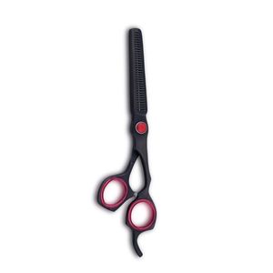 Tijeras de Entresacar para Peluquería, Color Negro Mate, con 34 Dientes - Product Image 1