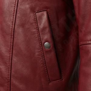 Veste de moto en cuir véritable pour homme de qualité supérieure, nouvelle arrivée, vestes de moto d'hiver, protections amovibles, personnalisables - Product Image 5