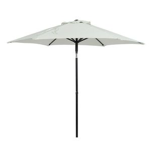 Ombrellone da Patio Inclinabile con Strisce Verdi da 7,5 Piedi - Product Image 1