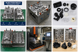 Moule d'injection personnalisé en PP, ABS, PC, POM, PA66, PMMA pour pièces industrielles – Fabricant OEM au Vietnam - Product Image 4