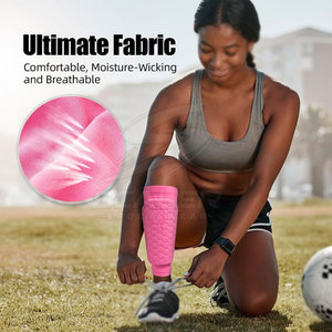 สนับแข้งฟุตบอลสำหรับผู้ใหญ่ ปรับขนาดได้ น้ำหนักเบา ผลิตจากวัสดุ EVA คุณภาพสูง ป้องกันอย่างดี เพื่อการเล่นที่สบาย - Product Image 3