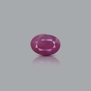 Natural African Ruby Loose Gemstone 3.8 Carat Certified Wholesale Brilliant Pear Cut - Product Image 1