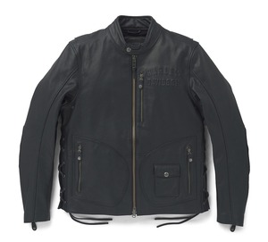 Veste de moto en cuir Panhead III pour homme - Product Image 1