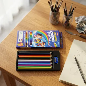 Venta al por Mayor de Juego de Lápices de Colores Vikas, Lápices de Colores de Primera Calidad para Dibujo Escolar, Arte y Proyectos Creativos - Product Image 4