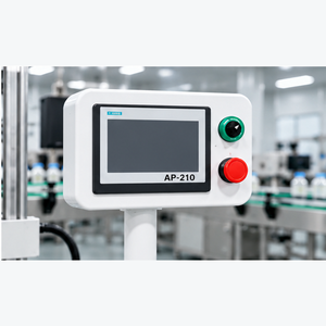 Machine d'étiquetage automatique électrique pour bouteilles avec convoyeur, contrôle par écran tactile, transfert thermique, haute productivité pour cartons et sacs - Product Image 2