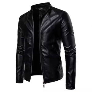 Blouson universitaire vintage pour homme en cuir véritable, modèle 2026, design personnalisé, col montant, logo frontal, respirant, prix avantageux - Product Image 1