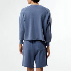 Ensemble survêtement homme de haute qualité, coupe-vent en polyester et nylon, patchwork coloré, veste zippée et short. - Product Image 2