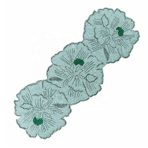High Quality Handcrafted Glass Beaded <b>Table</b> <b>Runner</b> Non Slip Elegant <b>Dining</b> <b>Table</b> Centerpiece for Wedding Parties - Product Image 2