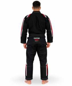 Kimono de Jiu-Jitsu Brésilien Premium 100% Coton Extensible pour la Compétition, Vente en Gros par le Fabricant avec Broderie de Logo Personnalisé - Product Image 4