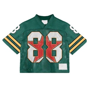 Maillot de football américain personnalisé New York Mesh pour homme, manches courtes, séchage rapide, 100% polyester par Hanger Impex - Product Image 3