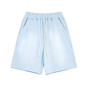 Shorts pour hommes Streetwear Acid Wash, conçus pour un usage quotidien urbain et un style tendance - Product Image 2