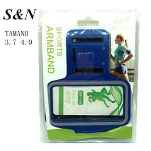 ปลอกแขนสำหรับเล่นกีฬา S&N ขนาด 3.7-4.0 นิ้ว สีฟ้า สำหรับใส่โทรศัพท์ขณะวิ่ง - Product Image 1