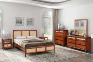 โต๊ะข้างเตียงไม้ LAYTON Collection 1 ลิ้นชัก เฟอร์นิเจอร์ห้องนอน ชุดห้องนอน MOQ ต่ำ บรรจุภัณฑ์จากเวียดนามโดยตรง - Product Image 6