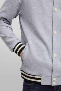 Veste de baseball bomber universitaire personnalisée en molleton 100 % coton pour homme, broderie chenille de haute qualité, fabrication OEM - Product Image 5
