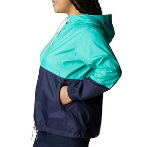 Veste coupe-vent imperméable pour femme, coupe basse, tendance, pour l'extérieur, prix compétitif, service OEM ODM, personnalisable - Product Image 3