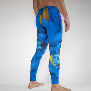 Wholesale Men's Compression Gym <b>Leggings</b> Sports Workout Fitness Running Tights for Adults Wholesale Sports Wear <b>leggings</b> - Product Image 2