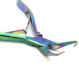 Pinzas Profesionales para Extensiones de Cabello Arcoíris, Acero Inoxidable, Multicolor, Logotipo Personalizado, Herramienta de Salón, Fabricante Mayorista - Product Image 4
