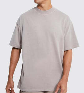 T-shirt de sport pour homme à manches courtes, tendance estivale, nouveauté, vente en gros, personnalisable, coupe oversize et classique - Product Image 5
