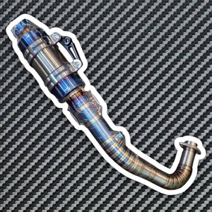 KAO Titanium Racing Muffler for Motorcycle Taiwan Supplier - Product Image 2