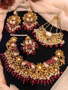 High Quality Fashion Jewelry Sets for Women <b>Statement</b> <b>Necklace</b> Earrings Luxury Gift Collection - Product Image 3