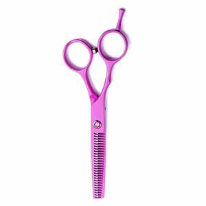 Ciseaux de toilettage professionnels pour animaux de compagnie en acier inoxydable avec repose-doigts réglable - Product Image 6