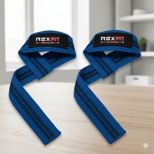 Sangles abdominales Rexfit Sport pour barre de traction, supports de bras en nylon durables pour les exercices abdominaux, les relevés de jambes et l'entraînement de force - Product Image 4