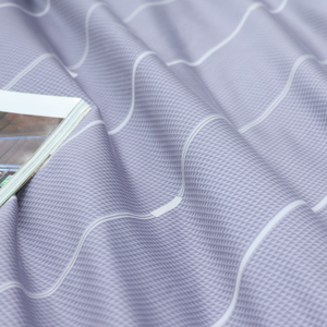 Ensemble de couettes en Tencel 100% biologique personnalisé motif imprimé moderne draps de couettes écologiques pour usage domestique ensemble King Size - Product Image 5