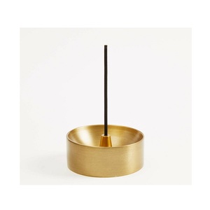 Soporte de incienso de latón y Metal de lujo para fragancia, diseñador de Metal sólido, diseño plano de latón, soporte decorativo para incienso, decoración del hogar - Product Image 6