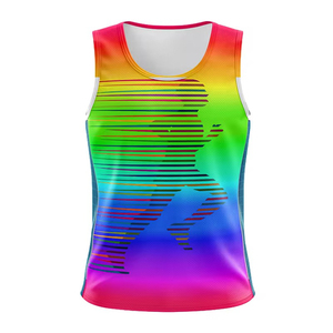 Polyester/Cotton Casual Plus Size Breathable Quick Dry Fitness Gym Race <b>Singlet</b> Workout Training Running Tank Top <b>for</b> <b>Men</b> - Product Image 5