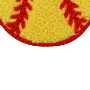 Patchs en chenille personnalisés à grandes lettres, décorations thermocollantes ou à coudre avec paillettes pour vêtements, chapeaux, tissu sergé, style 3D, design personnalisé - Product Image 6