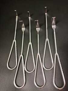 Retractor de Ángulo Recto Langenberg Langenbeck, Instrumentos Quirúrgicos Ortopédicos de Mano para Cirugía General Clase I - Product Image 3