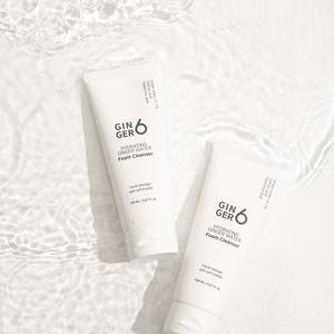 Espuma limpiadora hidratante Ginger Water para pieles propensas al acné con ácido hialurónico, ingredientes naturales, exfoliación suave diaria - Product Image 5