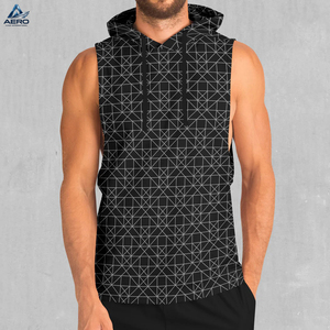 Sudadera sin Mangas para Hombre, Diseño Estampado en Negro y Gris, Ligera, para Gimnasio, Ropa Deportiva Informal, Nueva Tendencia - Product Image 1