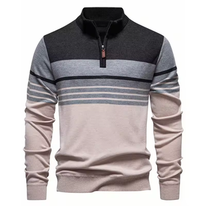 Sudadera con cremallera para hombre, de secado rápido, estilo informal, de alta calidad, precio bajo, proveedor líder, ajuste slim - Product Image 1