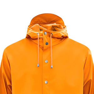 Manteau de pluie imperméable à capuche pour homme, style urbain, avec logo frontal, coupe classique, haute qualité, collection hiver 2025 - Product Image 5