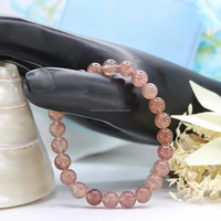Pulsera de Aleación con Cuentas Rosadas de Perlas de Agua Salada de Lujo para Unisex, 7.5 Pulgadas, 8mm de Diámetro, Certificada por Terceros, Regalo Espiritual, Probada en Laboratorio