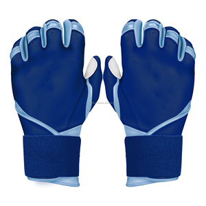 Guantes de bateo de béisbol premium, transpirables, de cuero suave, para adultos y jóvenes, para entrenamiento, competición y práctica LBBG-0011 - Product Image 6