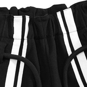 Loose Fit Baggy Trousers Men Women Wide Leg Sweatpants Streetwear <b>Pants</b> Custom Logo Embroidery Printing Supplier Elastic Waist - Product Image 3