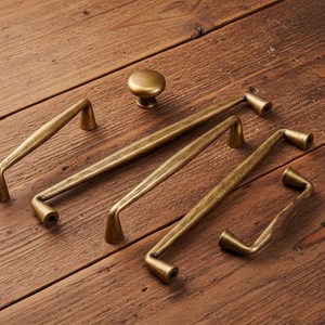 Perillas y tiradores minimalistas de latón, decoración redonda para montaje en pared, accesorio de cocina para interiores, duradero - Product Image 6