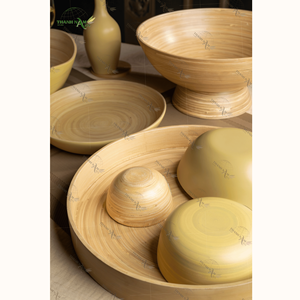 Bandeja para servir de bambú de Vietnam, naturalmente hermosa y ecológica, elegante y práctica con gran funcionalidad - Product Image 6