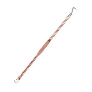 Copper Face <b>Blackhead</b> Remover Pimple <b>Extractor</b> <b>Tool</b> with Dual Ends for Acne Treatment - Product Image 1