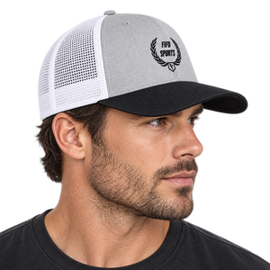 Casquette de camionneur à dos en maille, style baseball, fermeture à pression réglable, tissu respirant et léger, confortable pour un usage quotidien - Product Image 1